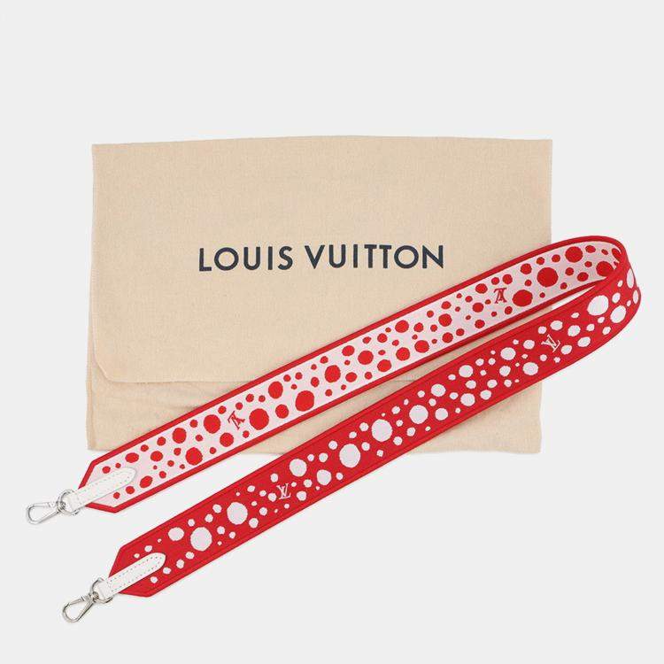 Pre Owned Louis Vuitton Lvxyk Cluny Blanc/Rouge Epi Leather Infinity Dots Size Mini