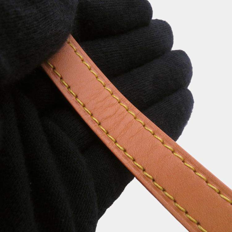 Pre Owned Louis Vuitton Nano Speedy Sky Blue Monogram Denim Size Nano