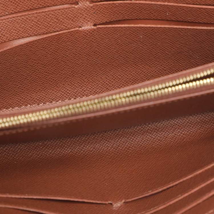 Pre Owned Louis Vuitton Sarah Monogram Canvas Continental Wallet