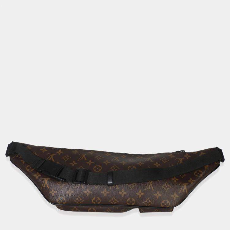 Pre Owned Louis Vuitton Monogram Macassar Canvas Christopher Bumbag
