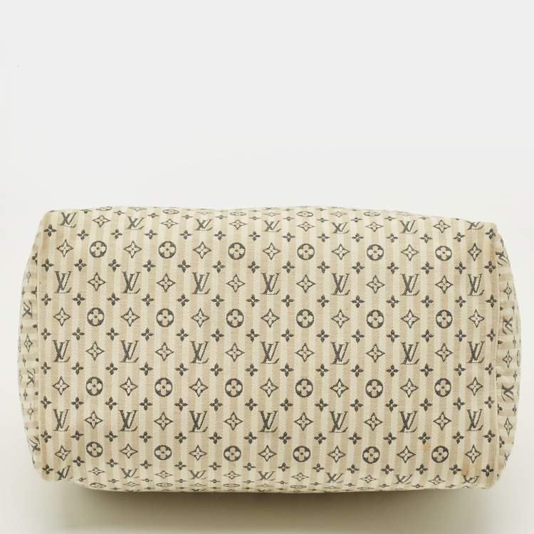 مملوكة مسبقًا حقيبة لوي فيتون سبيدي 30 دون مونوجرام ميني لين كانفاس