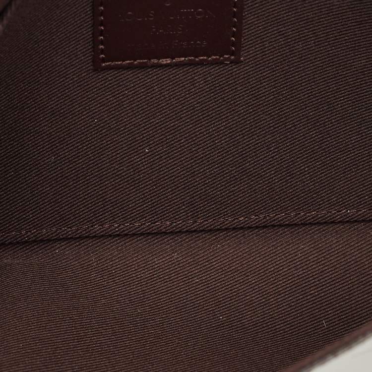 Pre Owned Louis Vuitton Felicie Amarante Monogram Vernis Pochette