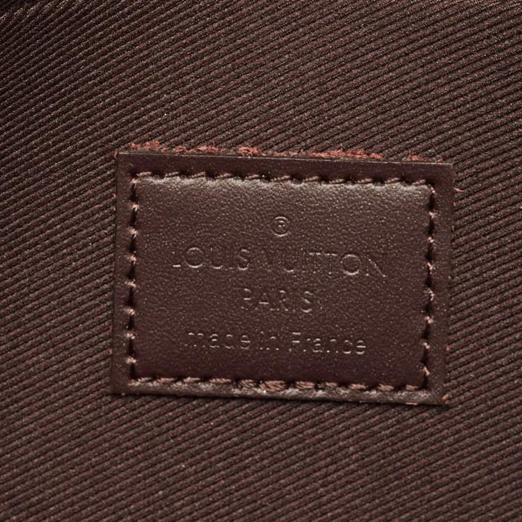 Pre Owned Louis Vuitton Felicie Amarante Monogram Vernis Pochette