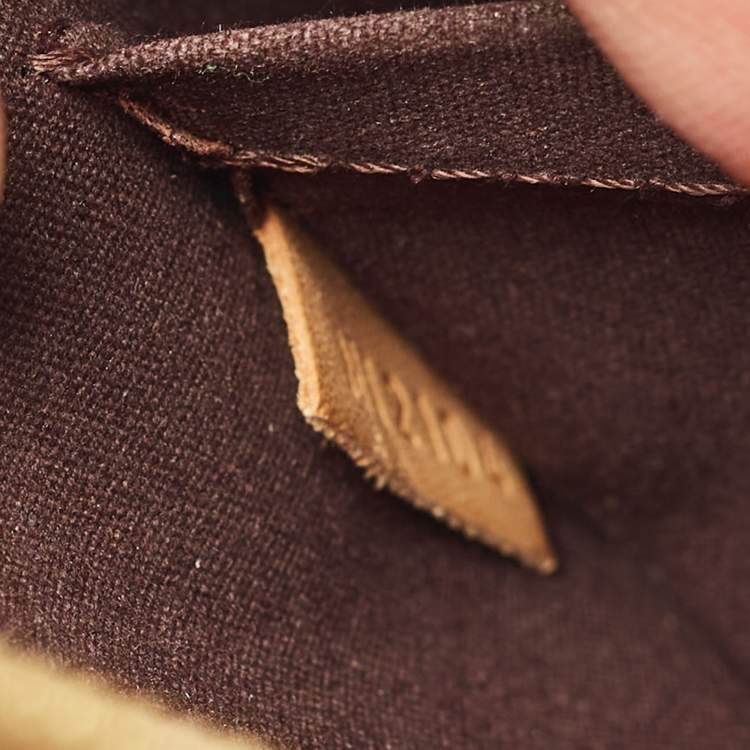 Pre Owned Louis Vuitton Alma BB Amarante Monogram Vernis Bag