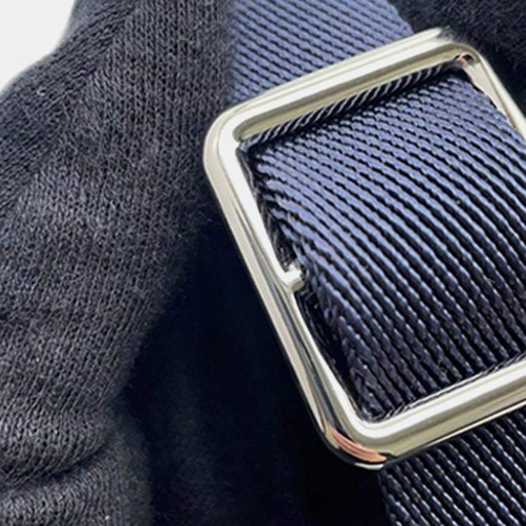 Pre Owned Louis Vuitton Blue Monogram Denim Watercolor Hickory Stripes Outdoor Pouch