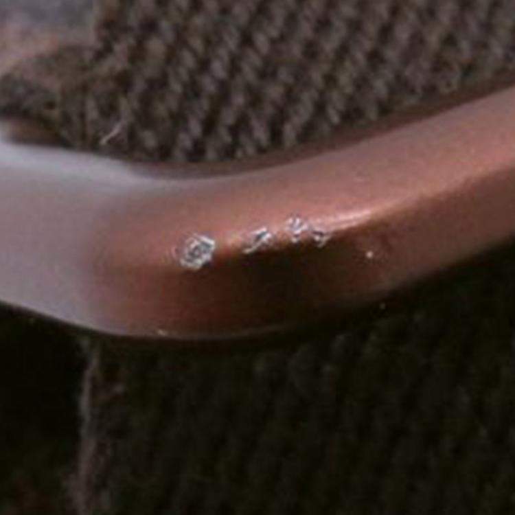 Pre Owned Louis Vuitton Brown Damier Ebene Brooklyn Bum Bag