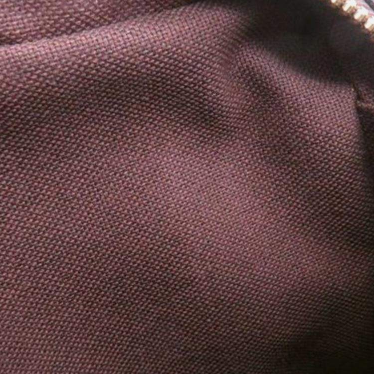 Pre Owned Louis Vuitton Brown Damier Ebene Brooklyn Bum Bag