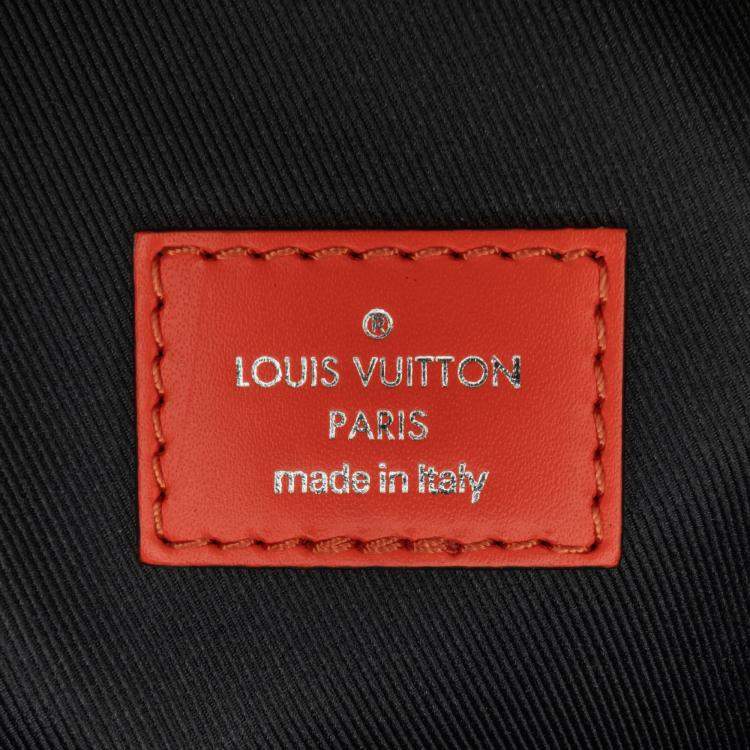 Pre Owned Louis Vuitton Blue Epi Damier Graphite Bumbag