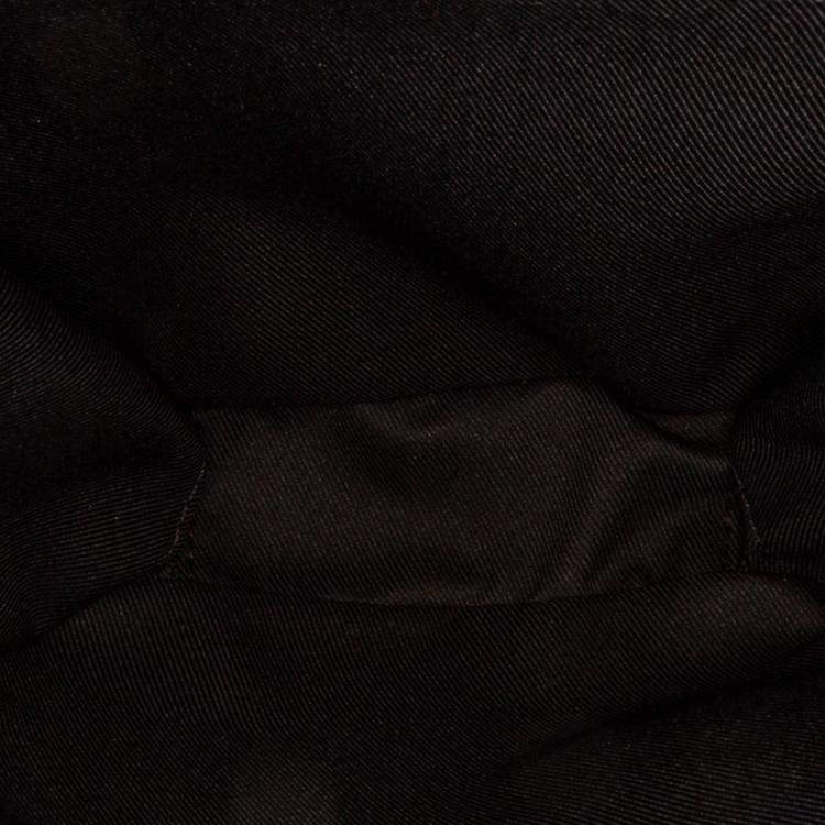 Pre Owned Louis Vuitton White Monogram Taurillon Utility Side 