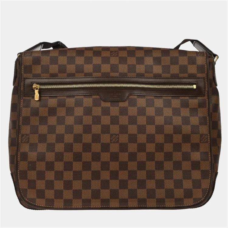 Pre Owned Louis Vuitton Damier Spencer Laptop Shoulder Bag