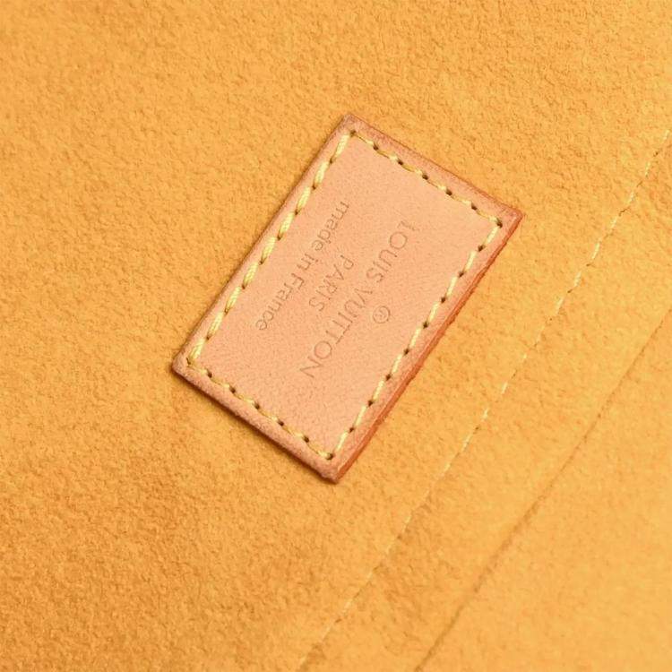 Pre Owned Louis Vuitton Blue Monogram Denim Cabas Raye GM 2way Tote