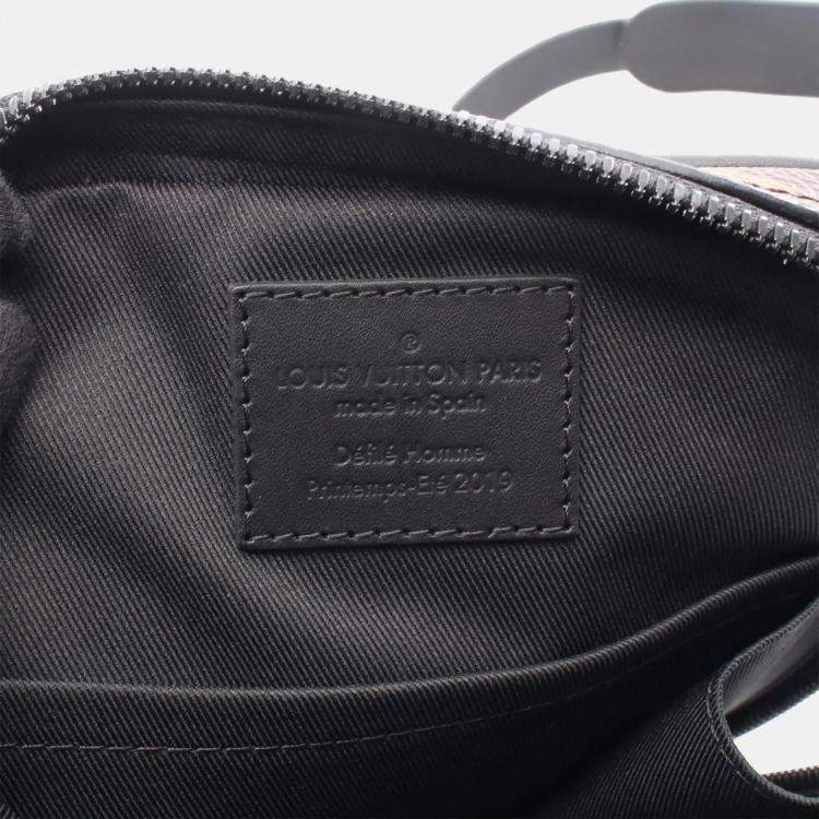 Pre Owned Louis Vuitton Solar Ray Utility Brown Monogram Canvas and Leather Side Bag