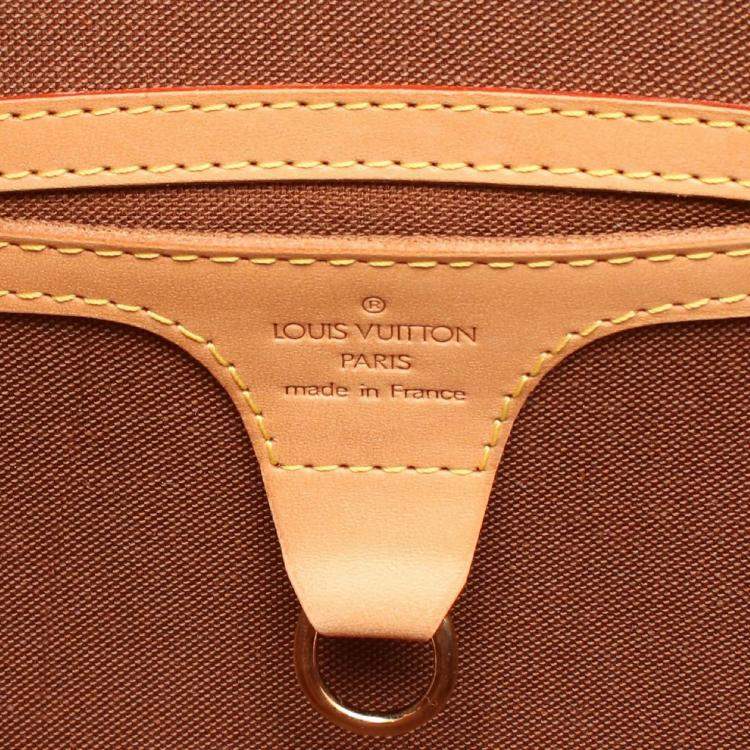 مملوكة مسبقًا Louis Vuitton Ellipse Brown Monogram Canvas, Leather Top Handle Bag