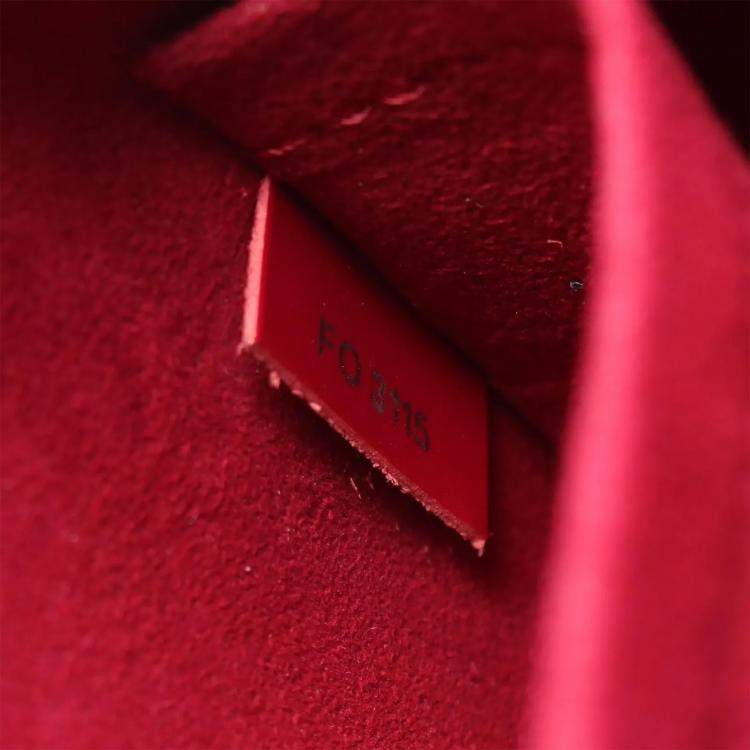 مملوكة مسبقًا Louis Vuitton Alma PM Fuschia Epi Leather Shoulder Bag