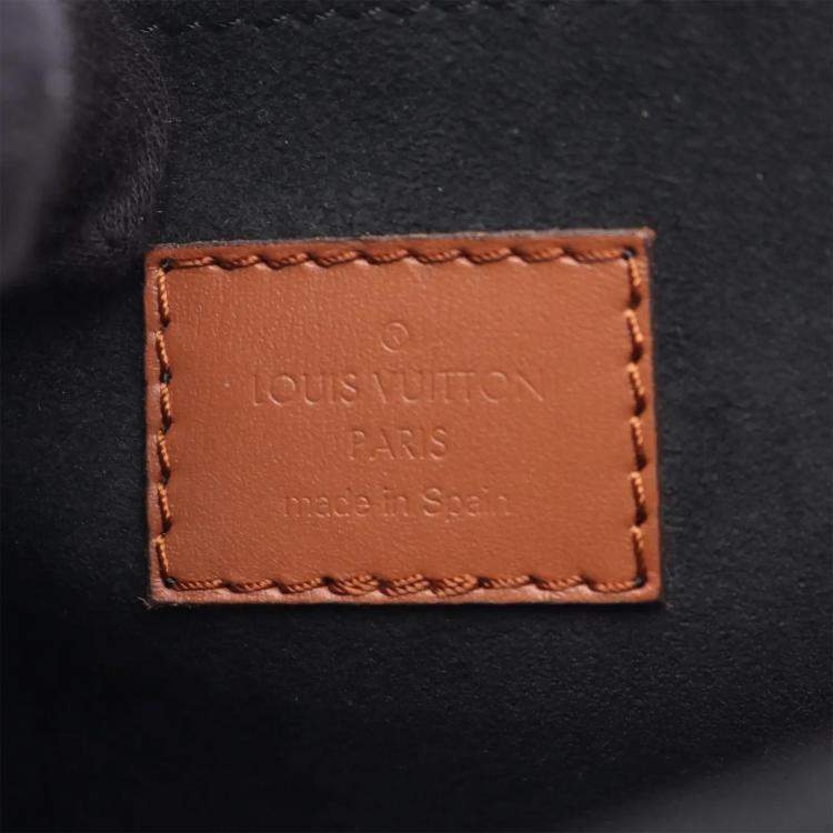 Pre Owned Louis Vuitton Dauphine MM Brown Monogram Canvas Shoulder Bag