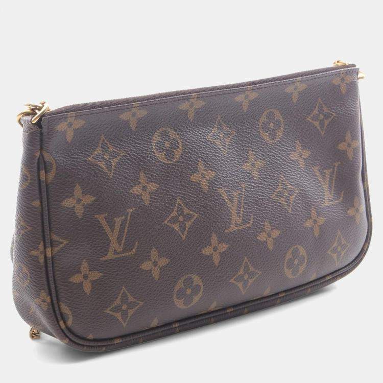 Pre Owned Louis Vuitton Multi-Pochette Accessories Brown Monogram Canvas Shoulder Bag