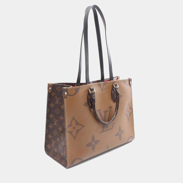 Pre Owned Louis Vuitton  Canvas Medium Onthego Totes Bag