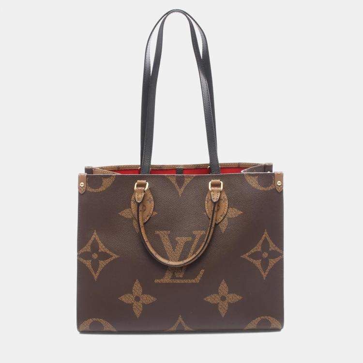 Pre Owned Louis Vuitton  Canvas Medium Onthego Totes Bag