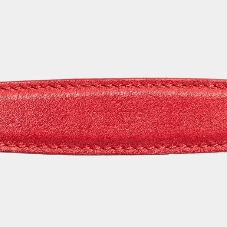 Pre Owned Louis Vuitton Purple Red Bicolor Love Note