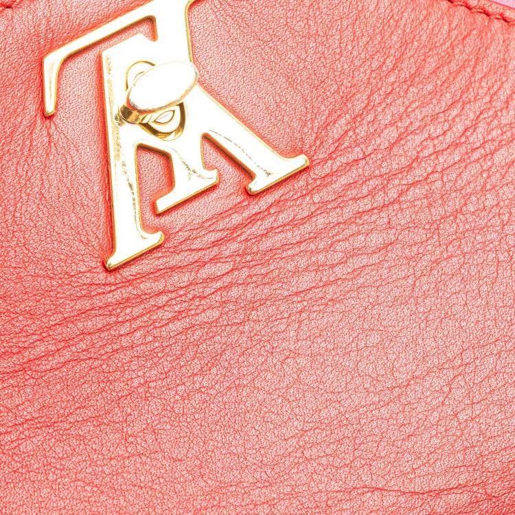 Pre Owned Louis Vuitton Purple Red Bicolor Love Note