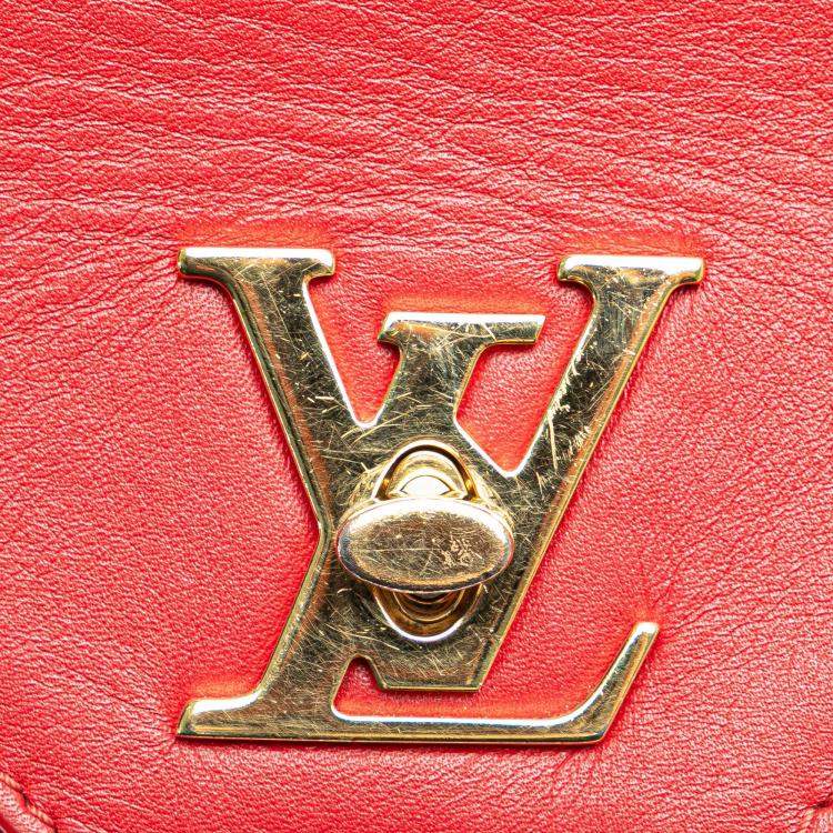 Pre Owned Louis Vuitton Purple Red Bicolor Love Note