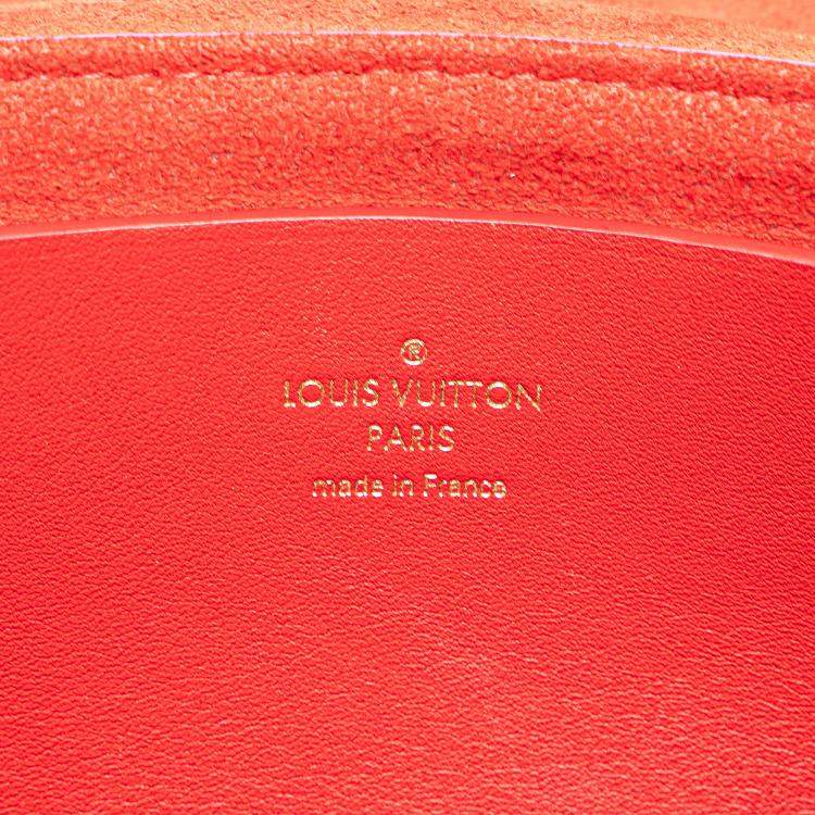 Pre Owned Louis Vuitton Purple Red Bicolor Love Note