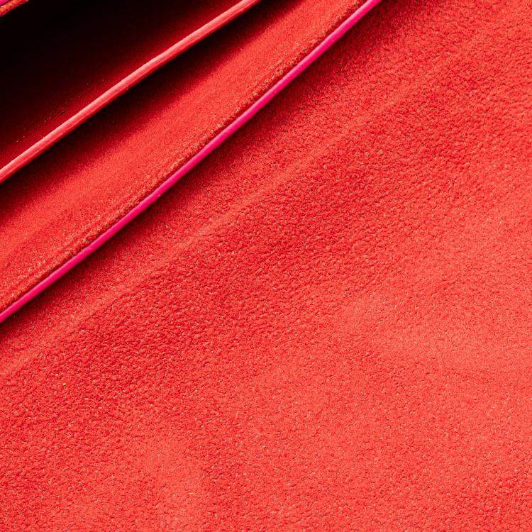 Pre Owned Louis Vuitton Purple Red Bicolor Love Note