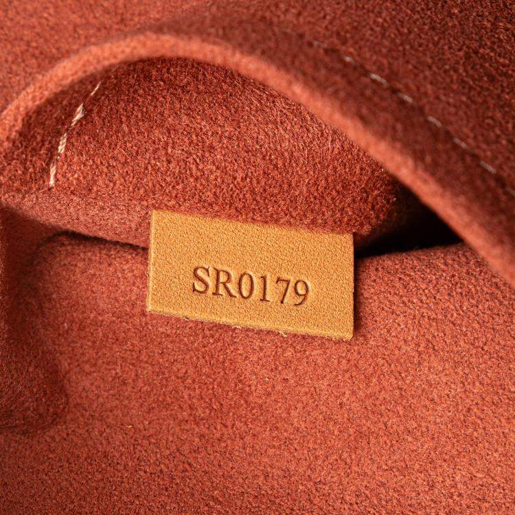 Pre Owned Louis Vuitton Brown Pink Monogram Vernis Hot Springs