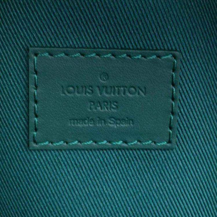 Pre Owned Louis Vuitton Green Monogram Heritage Discovery Backpack PM