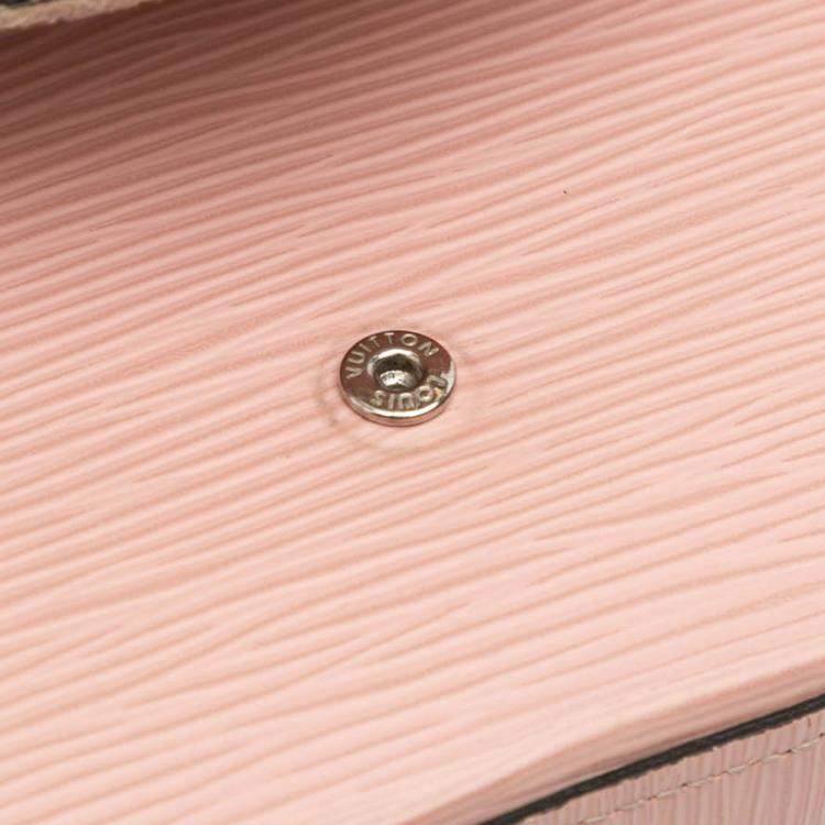 Pre Owned Louis Vuitton Pink Epi Pochette Felicie