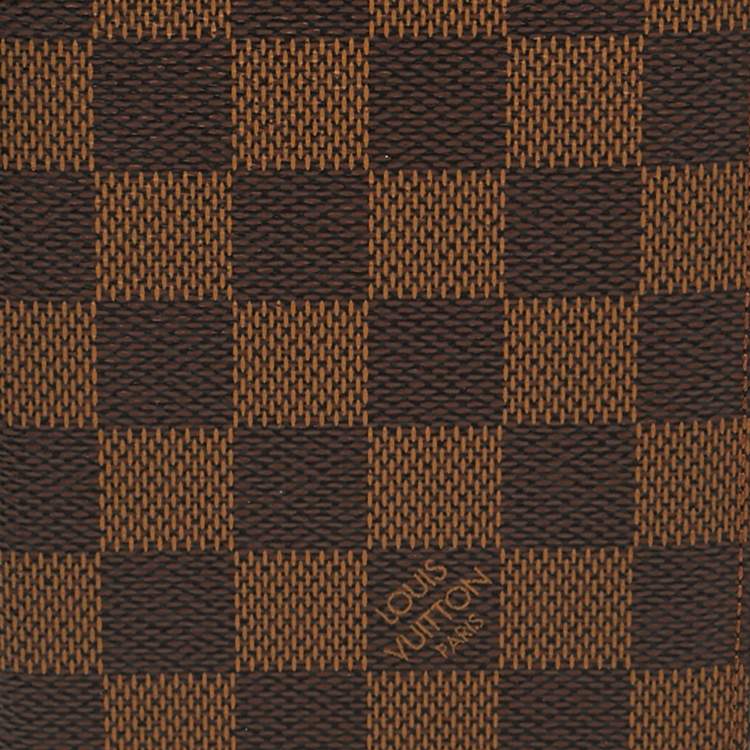 مملوكة مسبقًا Louis Vuitton Damier Ebene Canvas Bifold Long Wallet