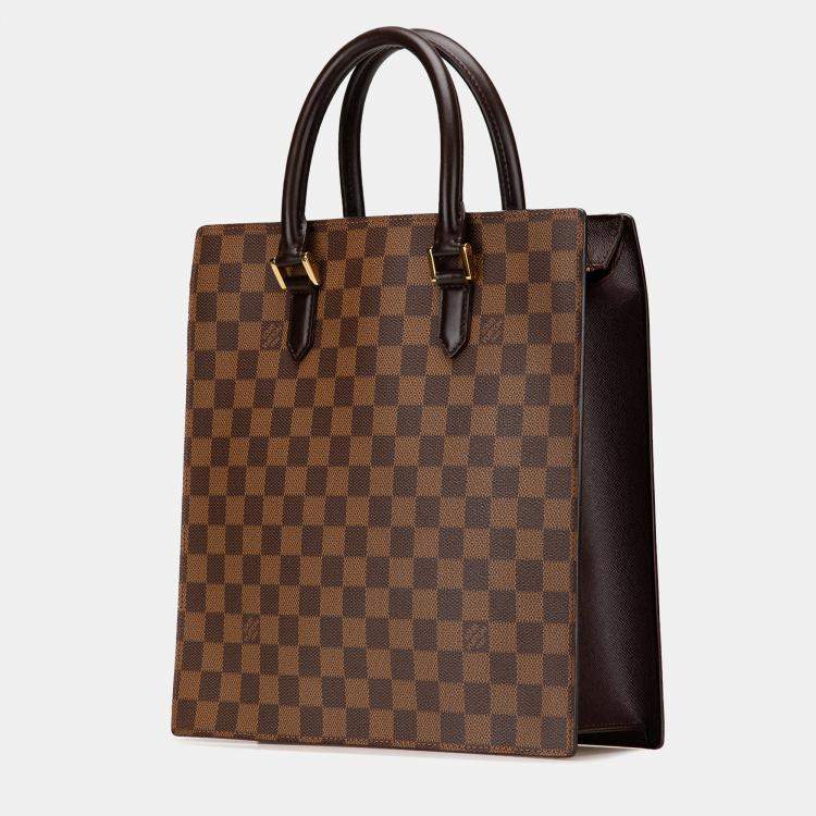 مملوكة مسبقًا Louis Vuitton Brown Damier Ebene Venice Sac Plat