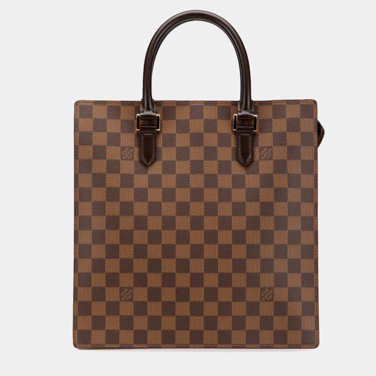 مملوكة مسبقًا Louis Vuitton Brown Damier Ebene Venice Sac Plat