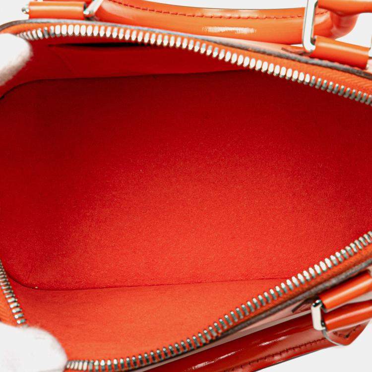 Pre Owned Louis Vuitton Orange Epi Alma BB