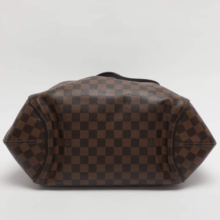 Pre Owned Louis Vuitton Sistina GM Damier Ebene Canvas Bag