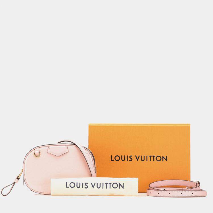 Pre Owned Louis Vuitton Pink Louis Vuitton Monogram Vernis Beltbag