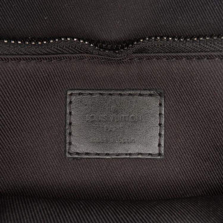 Pre Owned Louis Vuitton Brown Monogram S Lock Sling