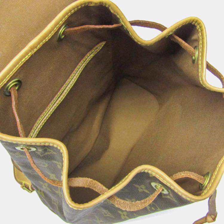 Pre Owned Louis Vuitton Monogram Montsouris MM Backpack Monogram