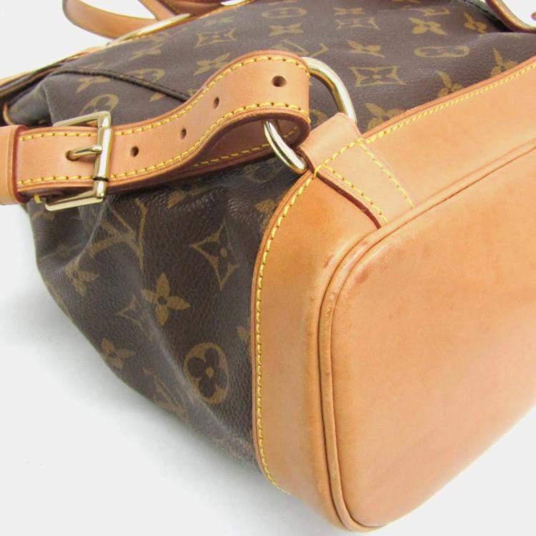 Pre Owned Louis Vuitton Monogram Montsouris MM Backpack Monogram