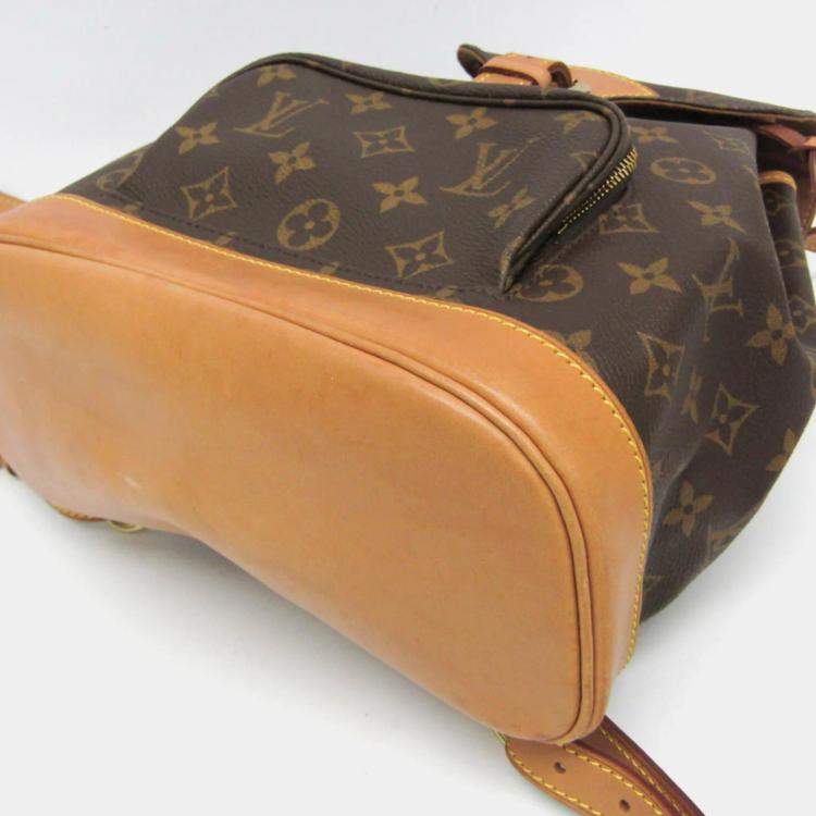 Pre Owned Louis Vuitton Monogram Montsouris MM Backpack Monogram