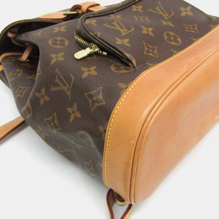 Pre Owned Louis Vuitton Monogram Montsouris MM Backpack Monogram