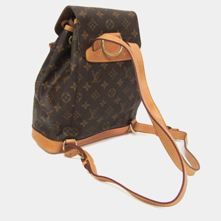 Pre Owned Louis Vuitton Monogram Montsouris MM Backpack Monogram