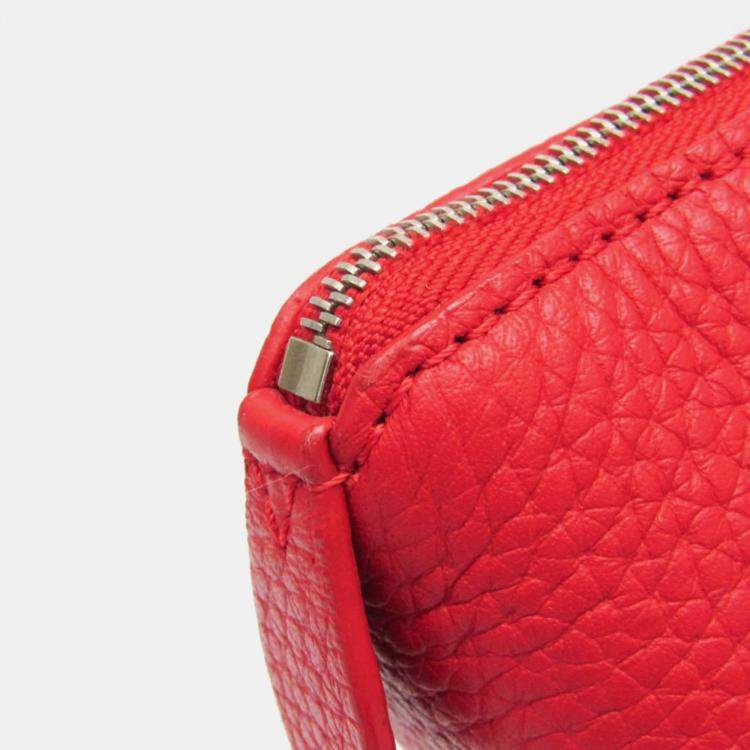 Pre Owned Louis Vuitton Parnassea Rockit PM Shoulder Bag Red Color