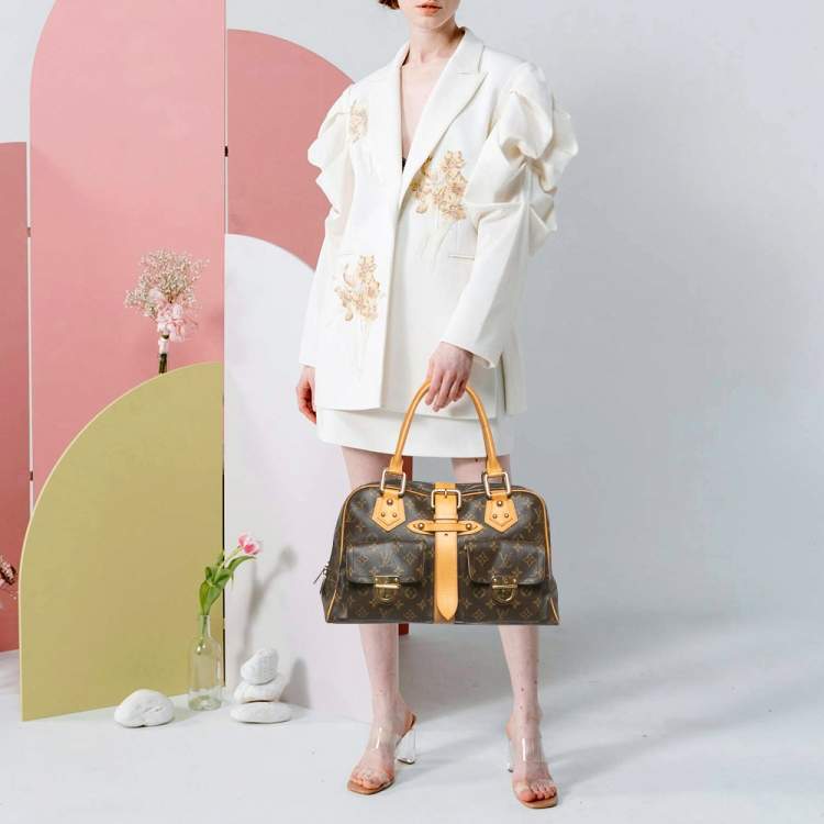 مملوكة مسبقًا Louis Vuitton Manhattan GM Monogram Canvas Bag