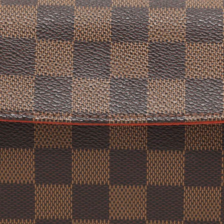 مملوكة مسبقًا Louis Vuitton Recoleta Damier Ebene Canvas Bag