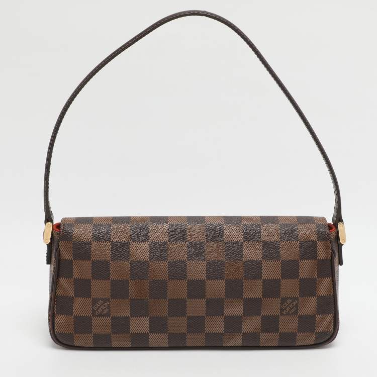 مملوكة مسبقًا Louis Vuitton Recoleta Damier Ebene Canvas Bag