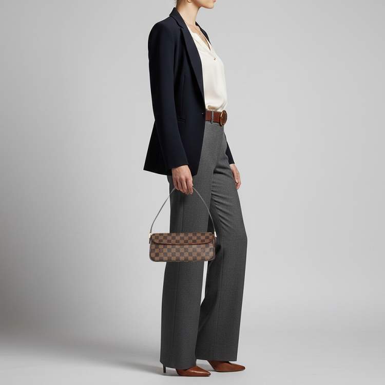 مملوكة مسبقًا Louis Vuitton Recoleta Damier Ebene Canvas Bag