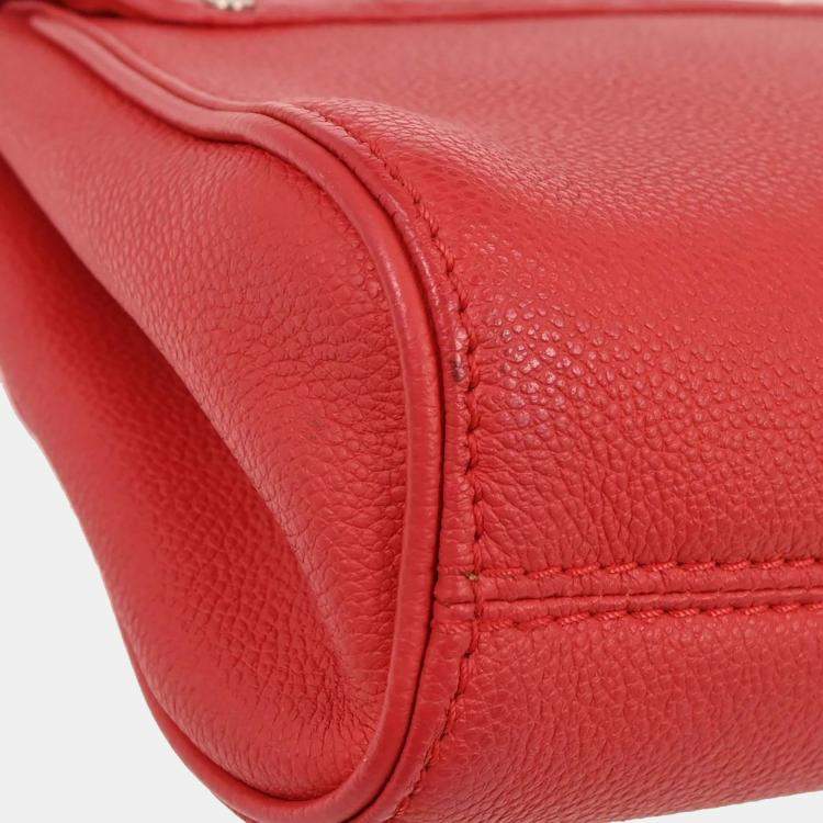 Pre Owned Louis Vuitton Saint Germain PM Pink Monogram Empreinte Leather Crossbody Bag