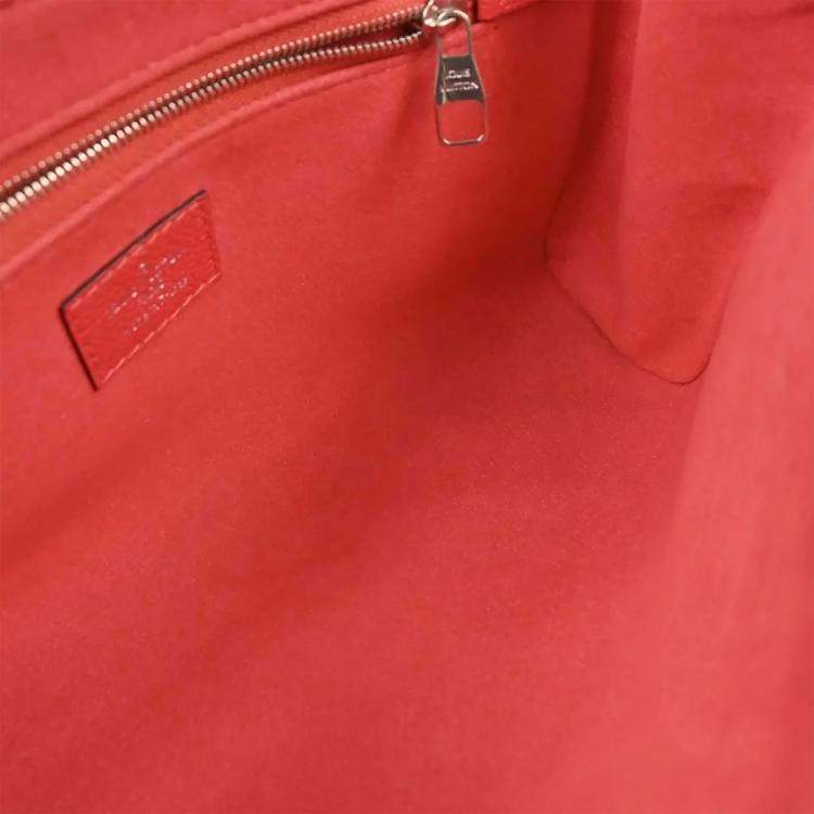 Pre Owned Louis Vuitton Saint Germain PM Pink Monogram Empreinte Leather Crossbody Bag