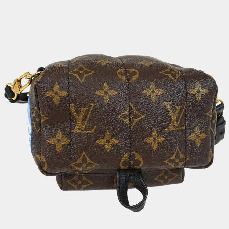 Pre Owned Louis Vuitton World Tour Palm Springs Mini Backpack